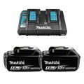 Набор Makita BL1850B + ЗУ DC18RD Набор Makita BL1850B + ЗУ DC18RD