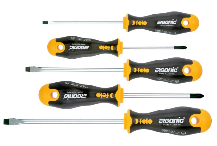 Набор отверток Ergonic 5 шт, Felo 40095118