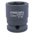 Головка торцевая Jonnesway 1/2" 22мм ударная (S03A4122) Головка торцевая Jonnesway 1/2" 22мм ударная (S03A4122)