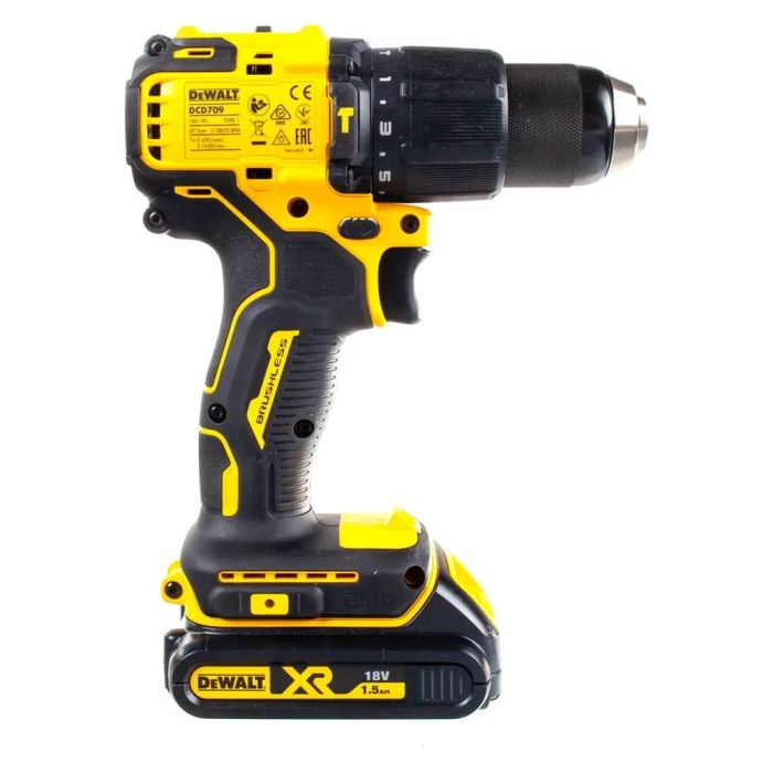 Аккумуляторная дрель-шуруповерт DeWalt DCD709S2T ударная