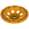 Чашка алмазная шлифовальная DeWalt DT3796 125мм двойная Чашка алмазная шлифовальная DeWalt DT3796 125мм двойная
