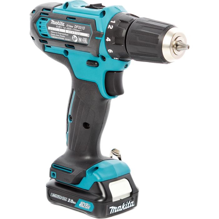 Аккумуляторная дрель-шуруповерт Makita DF331DWAE