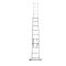 Лестница алюминиевая STAIRS трехсекционная 3x8 ступеней (AL308)