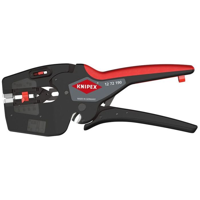 KNIPEX NexStrip Стриппер автоматический 3-в-1, 0.03-10 мм2 AWG 32-8, рез до 10 мм2, обжим: квадрат