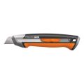 Нож Fiskars CarbonMax с выдвижным лезвием 165х18мм 1027227 Нож Fiskars CarbonMax с выдвижным лезвием 165х18мм 1027227