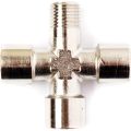 Переходник OMG 1C крест (3х1/4"F - 1/4"M) Переходник OMG 1C крест (3х1/4"F - 1/4"M)