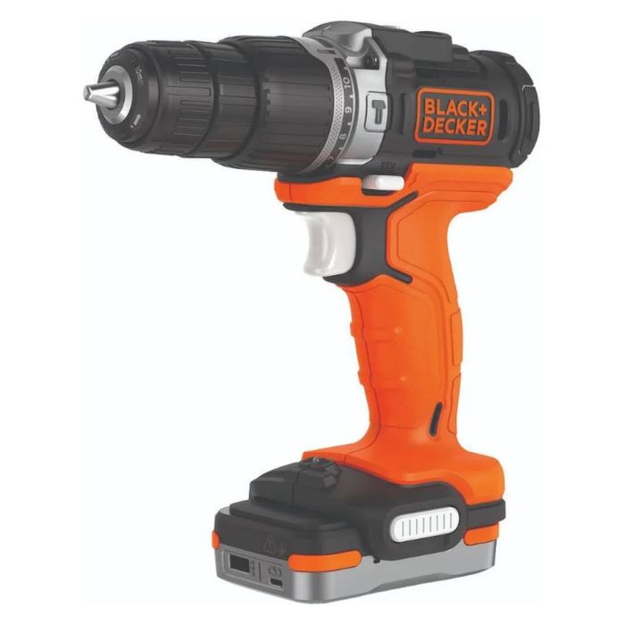 Аккумуляторная дрель-шуруповерт Black&Decker BDCHD12S1 ударная
