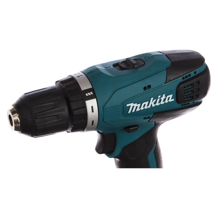 Аккумуляторная дрель-шуруповерт Makita DF347DWE + набор бит