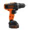 Аккумуляторная дрель-шуруповерт Black&Decker BCD7122CK