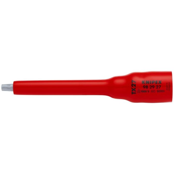 Головка торцевая VDE 3/8" с вставкой-битой TORX, TX27, диэлектрическая