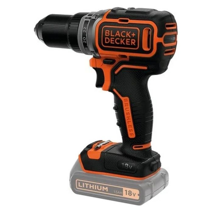 Аккумуляторная дрель-шуруповерт Black&Decker BL186N