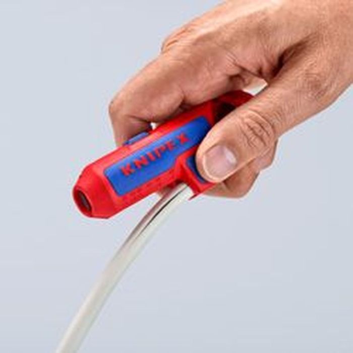 ErgoStrip Cтриппер универсальный для круглых проводов, 0.2-4 мм2, d8-13 мм, длина 135 мм, для левшей
