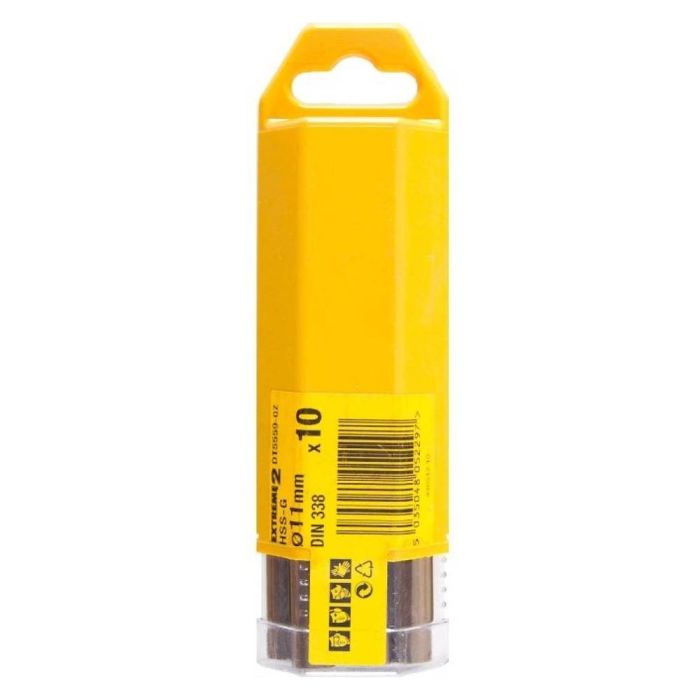 Набор сверл по металлу DeWalt DT5559-QZ HSS-G 11мм 10шт