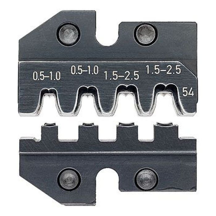 Плашка опрессовочная: Junior Power Timer/ контакты типа "розетка" 18.8 мм, 0.5-2.5 мм2, 4 гнезда