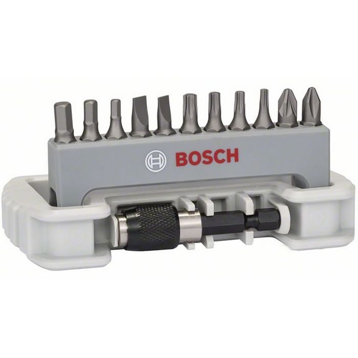 Набор бит Bosch + быстросменный держатель 12шт (131)