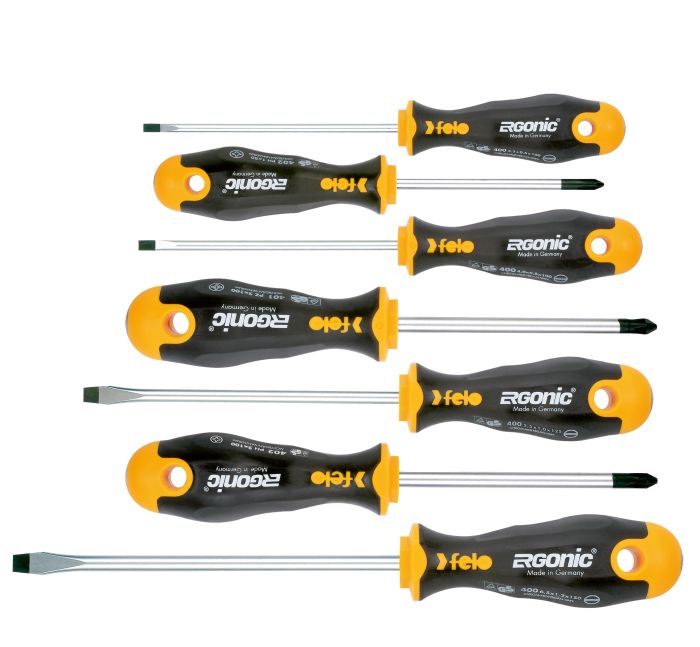 Набор отверток Ergonic 6 шт, Felo 40096118