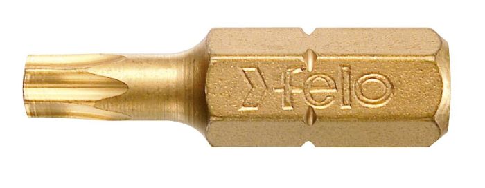 Felo Бита серия TiN TX15х25, 10 шт 02615070