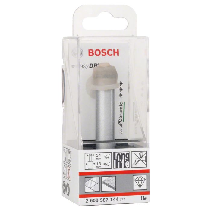 Сверло алмазное по керамике Bosch 14мм (144)