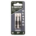 Бита SHYLD TT25х50мм ударная 2шт (10280) Бита SHYLD TT25х50мм ударная 2шт (10280)