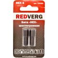 Бита REDVERG HEX8x25мм 2шт (720381) Бита REDVERG HEX8x25мм 2шт (720381)
