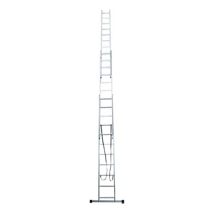 Лестница алюминиевая STAIRS трехсекционная 3x11 ступеней (AL311)